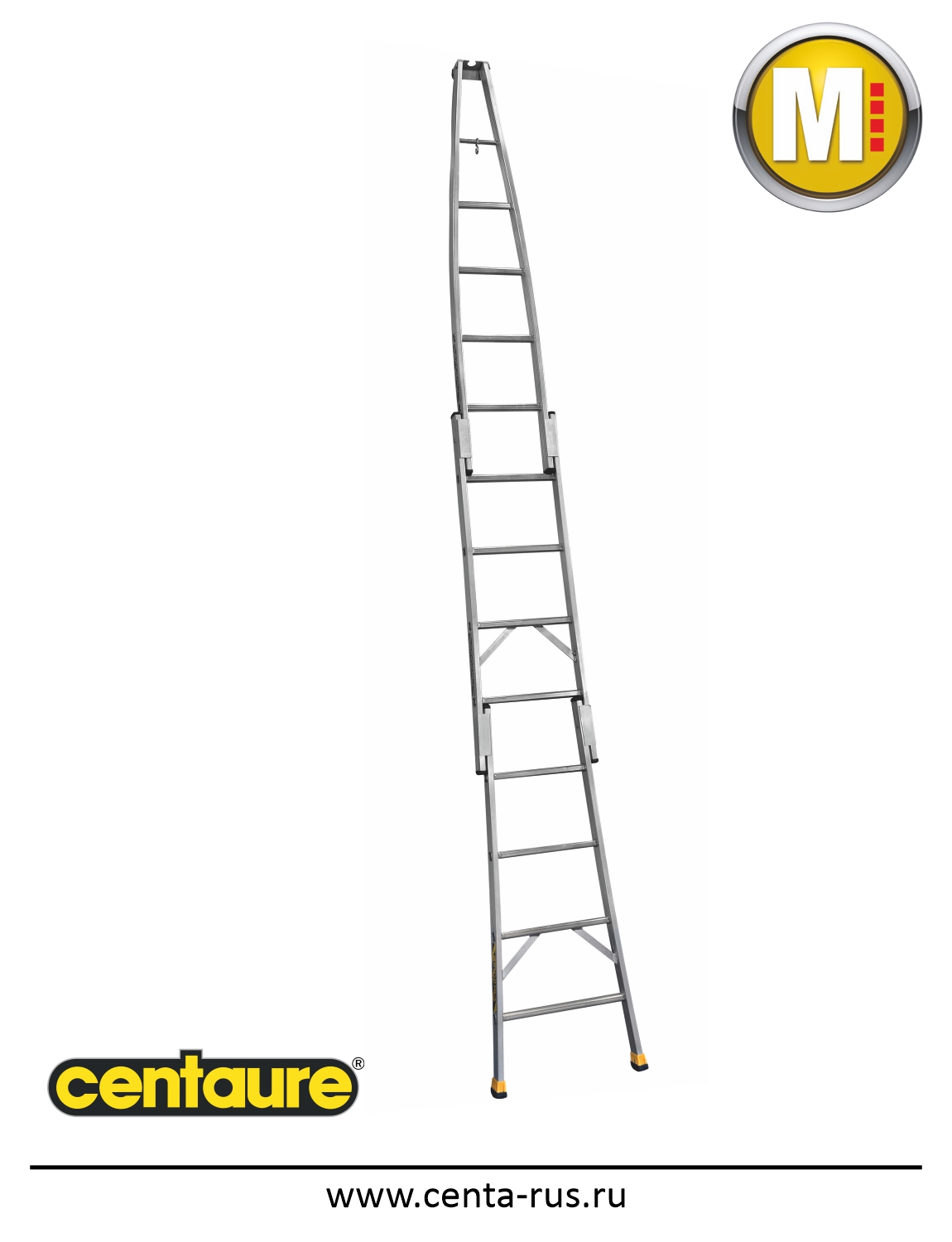 Алюминиевая лестница Centaure N для мойщиков окон 415112